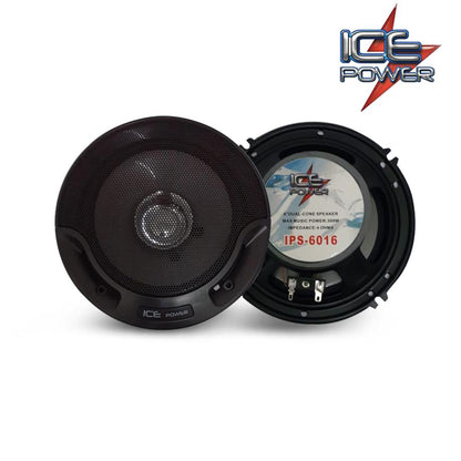 Ice Power IPS-6016 6" Midrange Dual Cone Speakers Max Motorsport