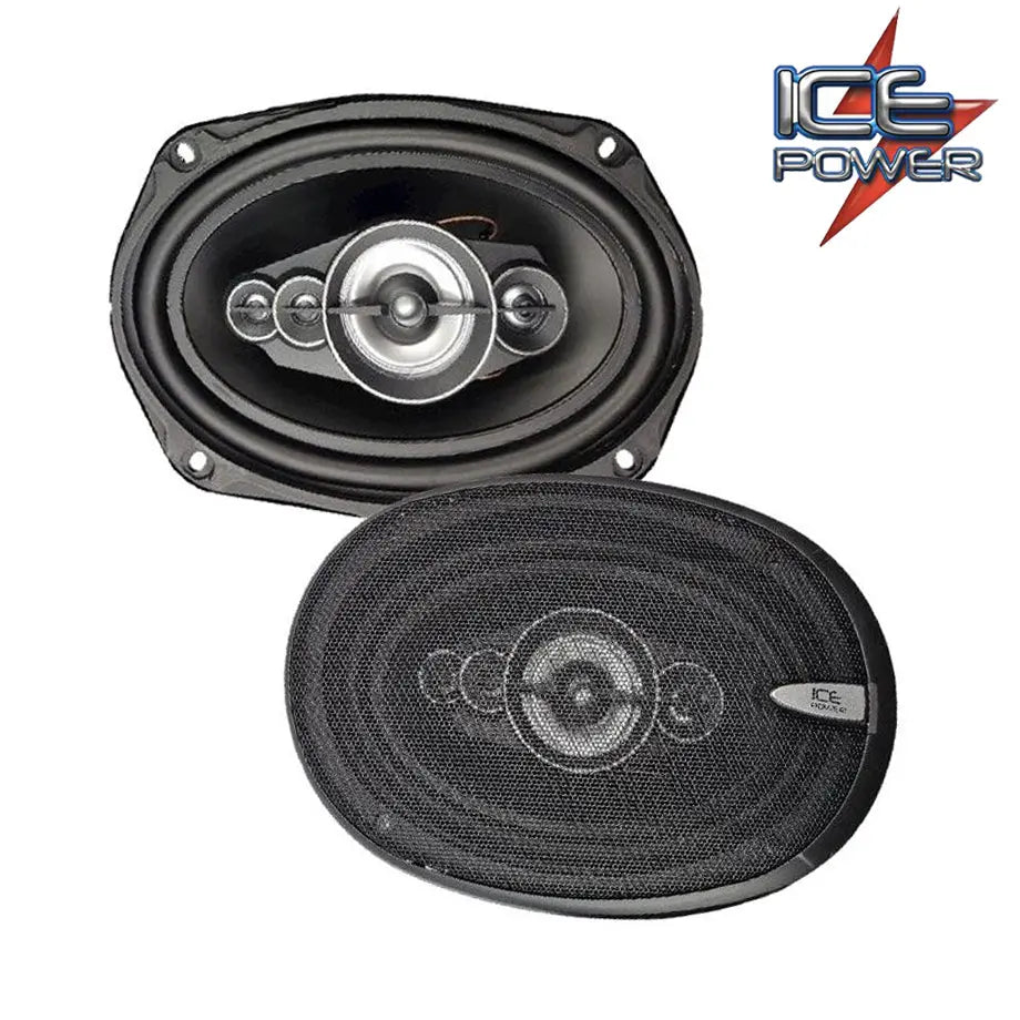 Ice Power IPS-698 5-Way 6x9 Speakers (800W) ICE POWER