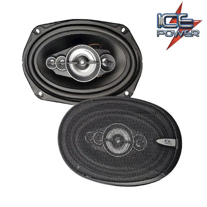 Ice Power IPS-698 5-Way 6x9 Speakers (800W) ICE POWER