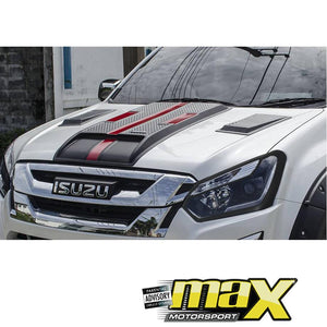 Isuzu D-Max Black Headlight Surrounds (2017 Facelift) maxmotorsports