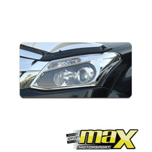 Load image into Gallery viewer, Isuzu D-Max Chrome Headlight Surrounds maxmotorsports
