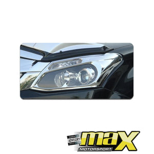 Isuzu D-Max Chrome Headlight Surrounds maxmotorsports