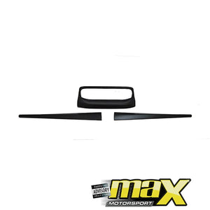 Isuzu D-Max Matt Black Tailgate Arrow Kit maxmotorsports