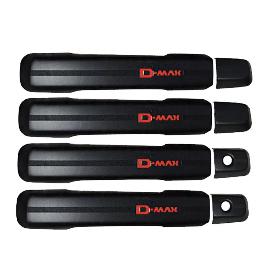 Isuzu D-Max Matte Black Door Handle Covers (15-On) maxmotorsports