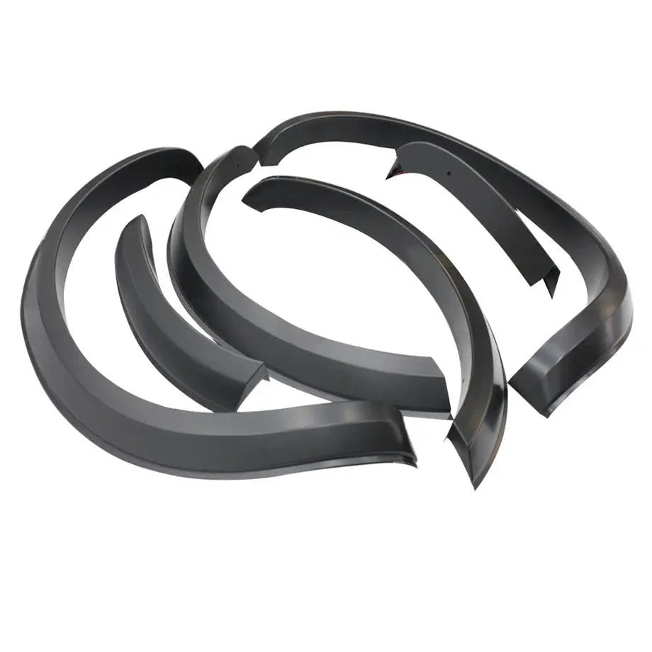 Isuzu D-Max (13-19) Matte Black Plastic Smooth Arch Kit (3-Inch) maxmotorsports