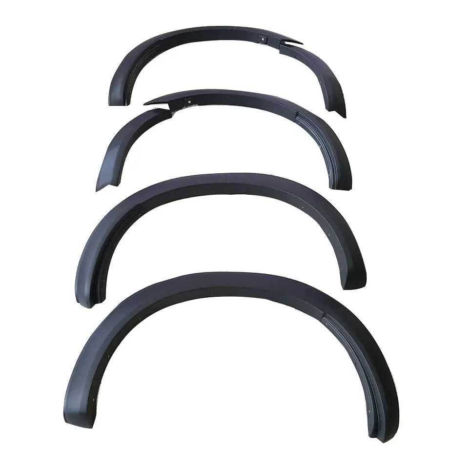 Isuzu D-Max (21-On) Matte Black Smooth Plastic Wheel Arch (3-Inch) maxmotorsports