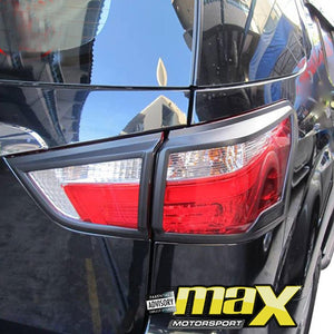 Isuzu Mu-X Black Taillight Surrounds (2018-On) maxmotorsports