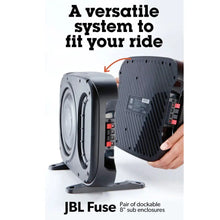 Load image into Gallery viewer, JBL Fuse 8 Inch Passive Dual Subwoofer Enclosure (200 Watts RMS) JBL Audio
