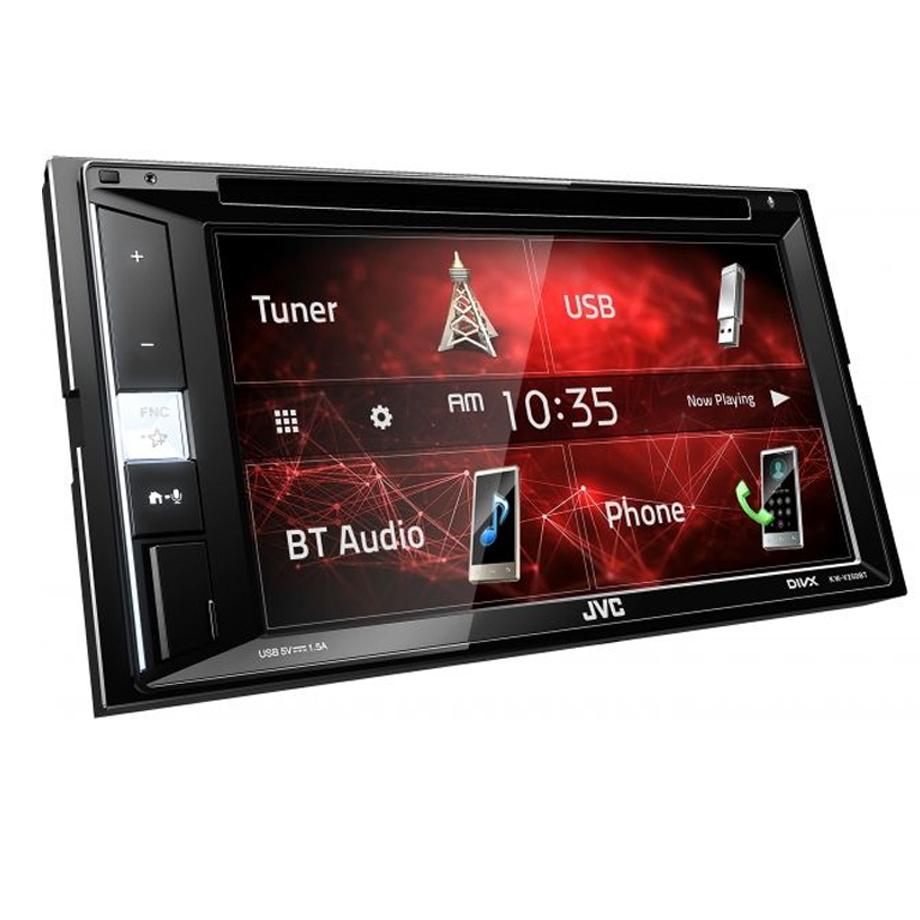 JVC  6.2 Inch Double Din KW-V250BTM Multimedia Receiver JVC