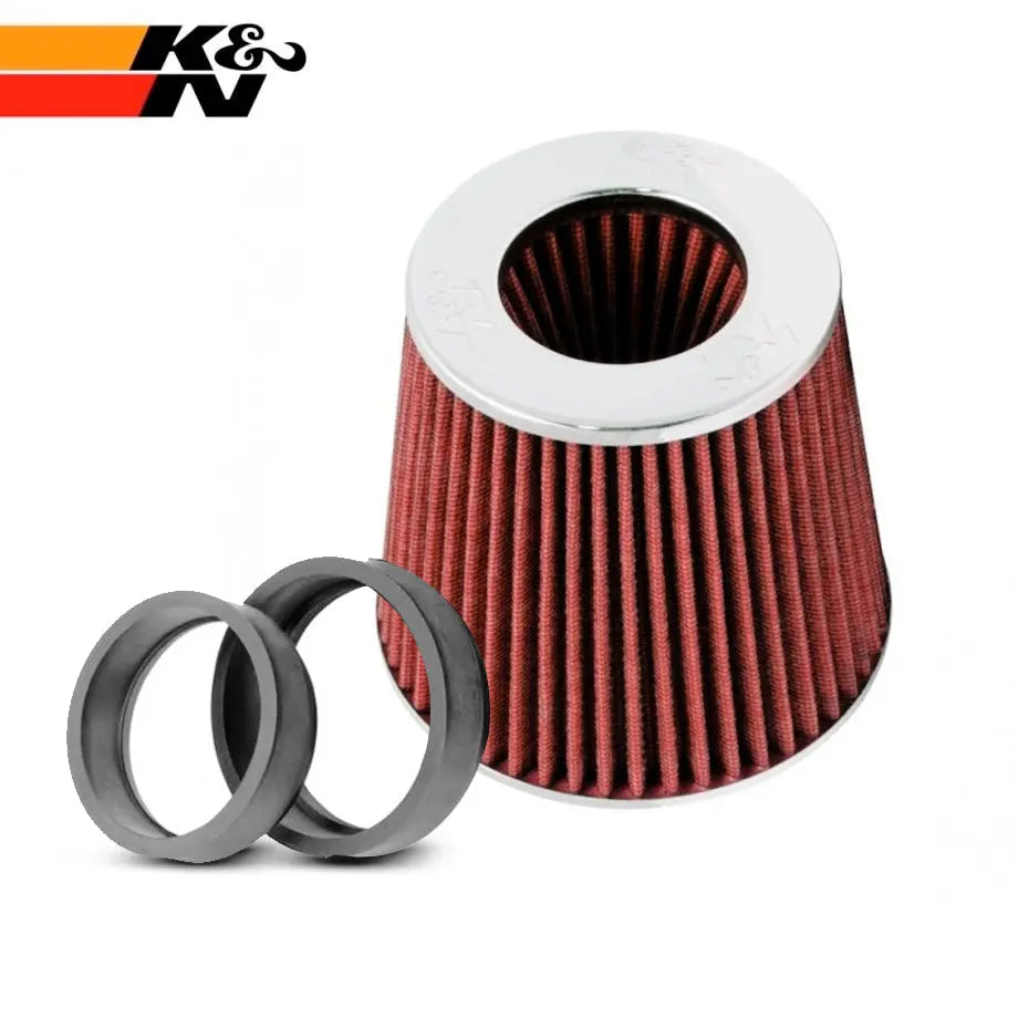 K&N RG-1001 Performance Cone Air Filter (76mm/89mm/102mm) Max Motorsport