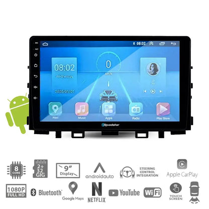 Kia Rio (17-On) - 9 Inch Roadstar Android Entertainment & GPS System Roadstar