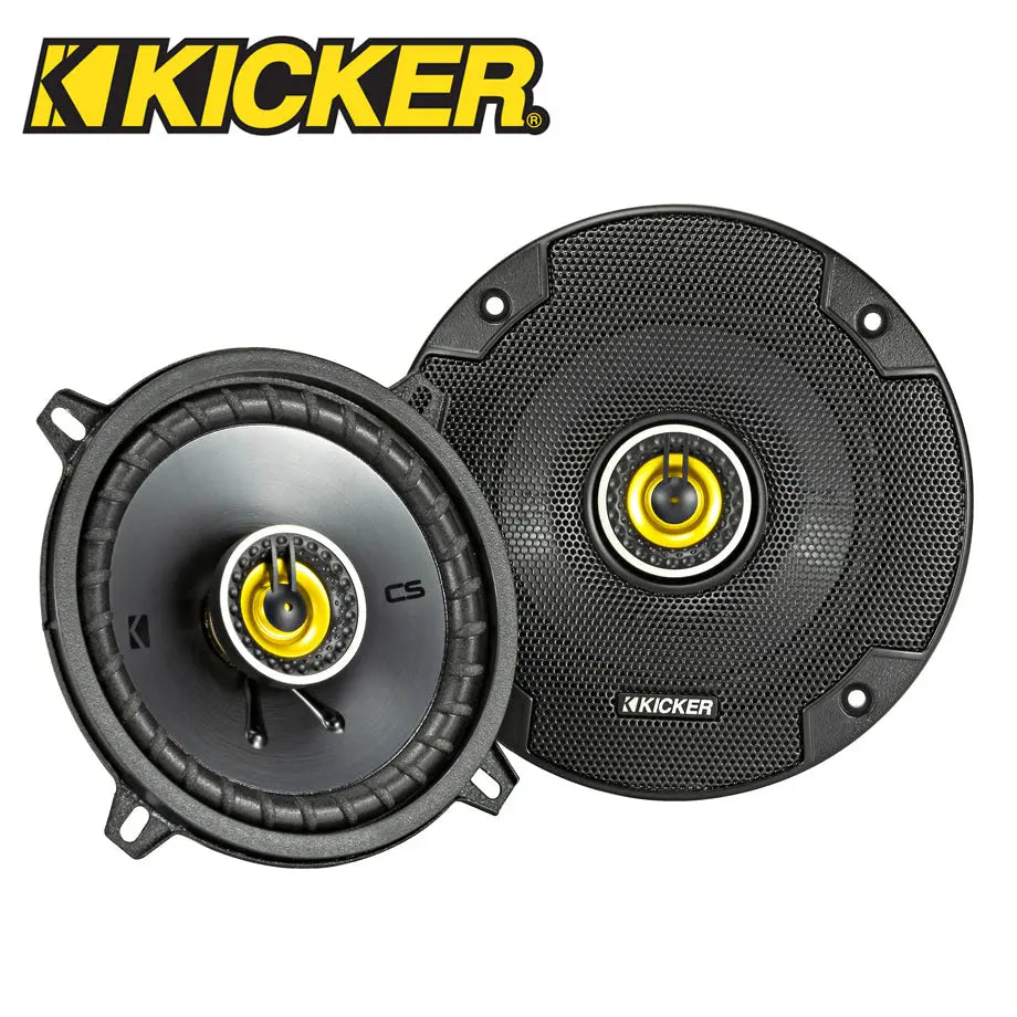Kicker CS Series 2-Way 5.25 Inch Coaxial Speakers (225W) – Max Motorsport