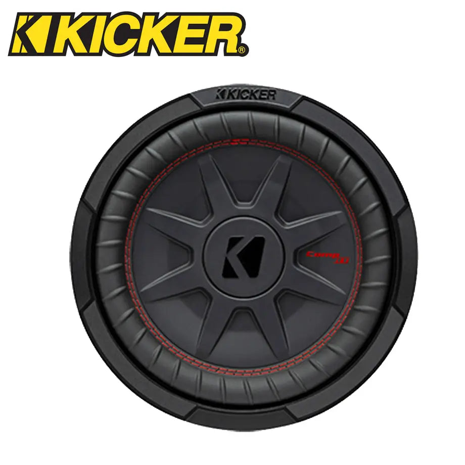 Kicker Comp RT 10" Shallow Mount 4 Ohm DVC Subwoofer (800W) Max Motorsport