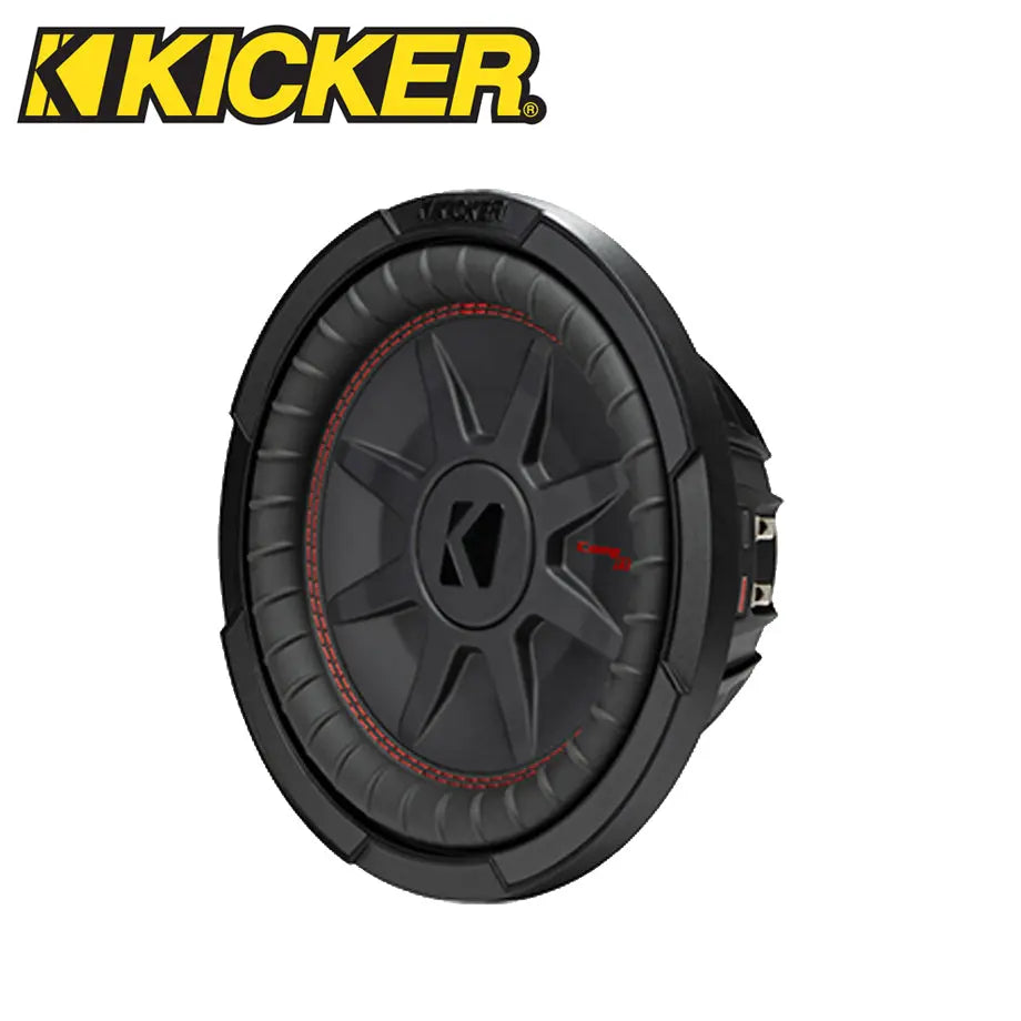 Kicker Comp RT 10" Shallow Mount 4 Ohm DVC Subwoofer (800W) Max Motorsport