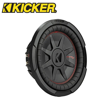 Kicker Comp RT 10" Shallow Mount 4 Ohm DVC Subwoofer (800W) Max Motorsport