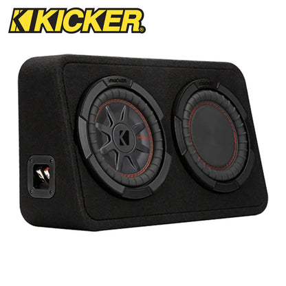 Kicker Comp RT Series 8" Slim Enclosure Subwoofer (600W) Kicker Audio