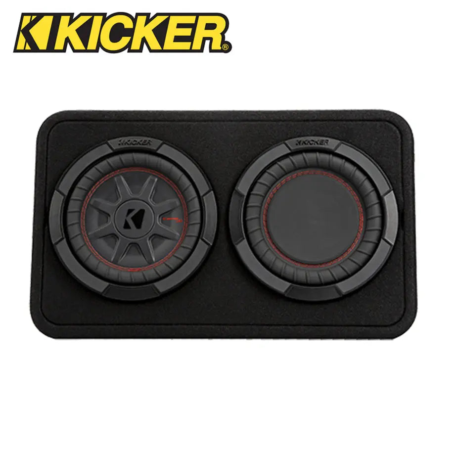 Kicker Comp RT Series 8" Slim Enclosure Subwoofer (600W) Kicker Audio