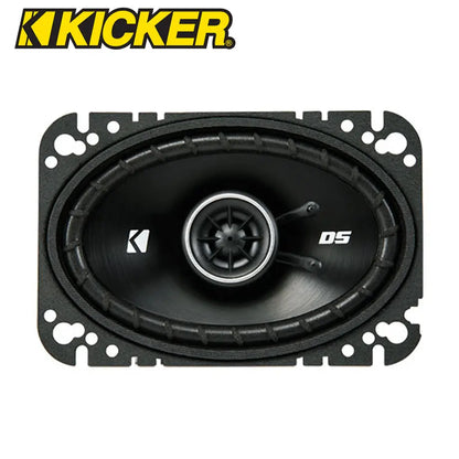 Kicker DS Series 4x6 Coaxial Speaker (120W) Max Motorsport