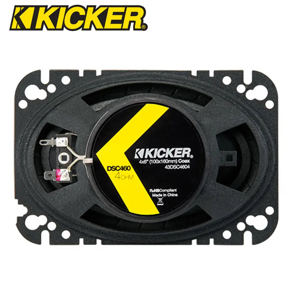 Kicker DS Series 4x6 Coaxial Speaker (120W) Max Motorsport