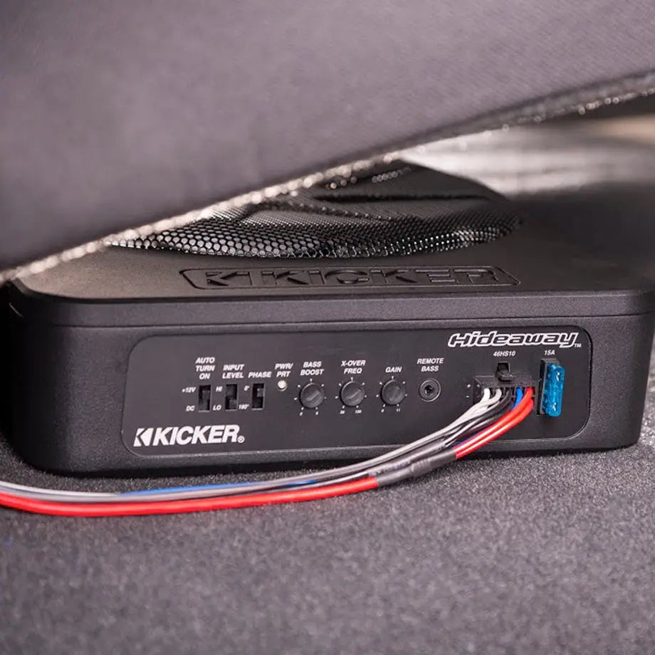 Kicker HS10 - 10 Inch Active Bass Enclosure (180W RMS) Max Motorsport
