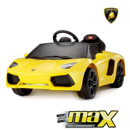 Kids Battery Operated Lamborghini Aventador Ride on Cars maxmotorsports