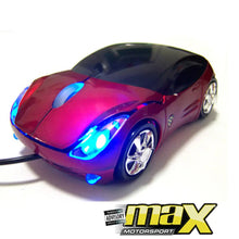Load image into Gallery viewer, LED USB Car Optical mouse maxmotorsports
