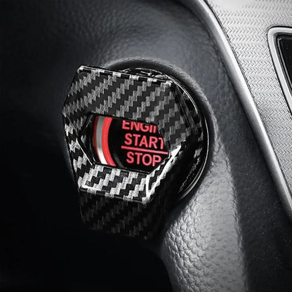 Lambo Style Carbon Look Push Start / Stop Ignition Cover Max Motorsport