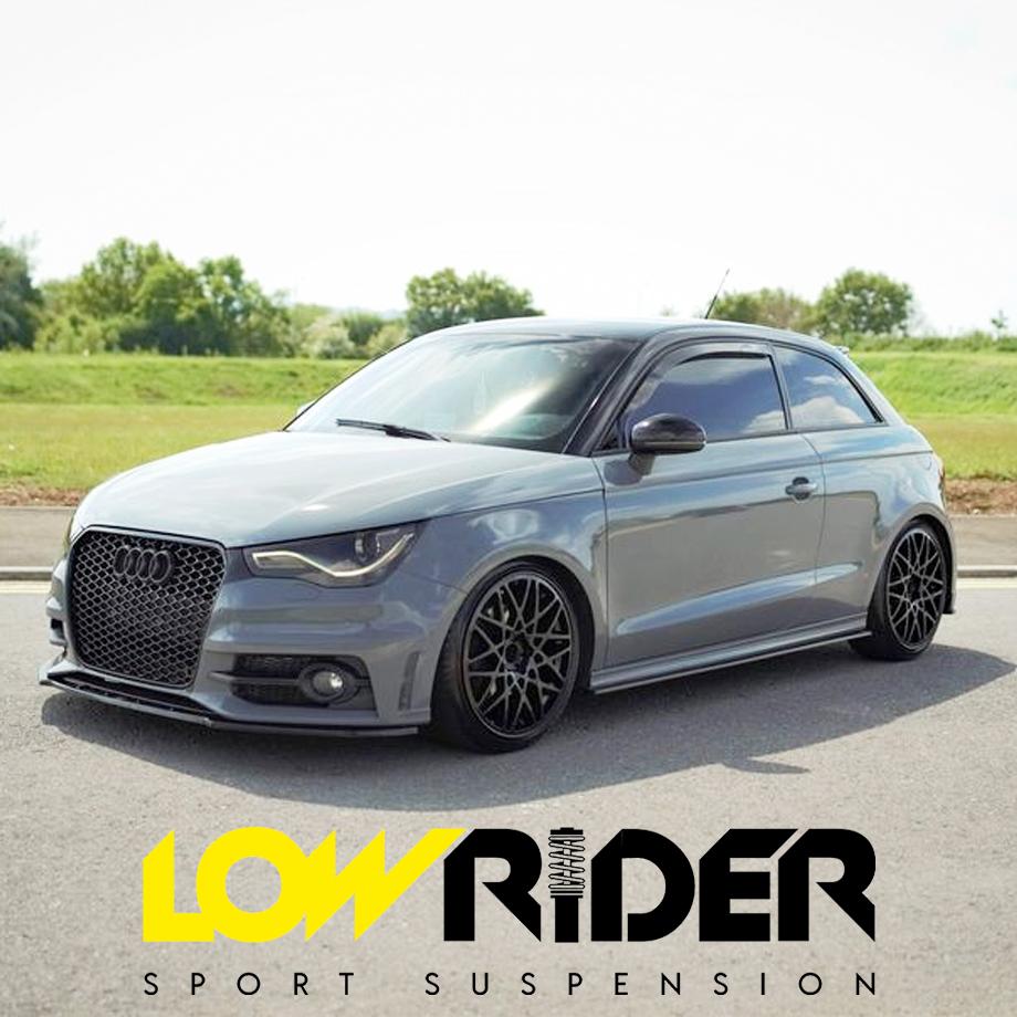 Lowrider Coilover Kit (Height Adjustable) - Audi A1 (10-19) Lowrider Sport Suspension