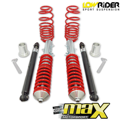 Lowrider Coilover Kit (Height Adjustable) - VW Golf 2 Lowrider Sport Suspension