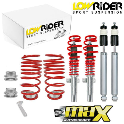 Lowrider Coilover Kit (Height Adjustable) - VW Polo 8(AW) (18-On) Lowrider Sport Suspension