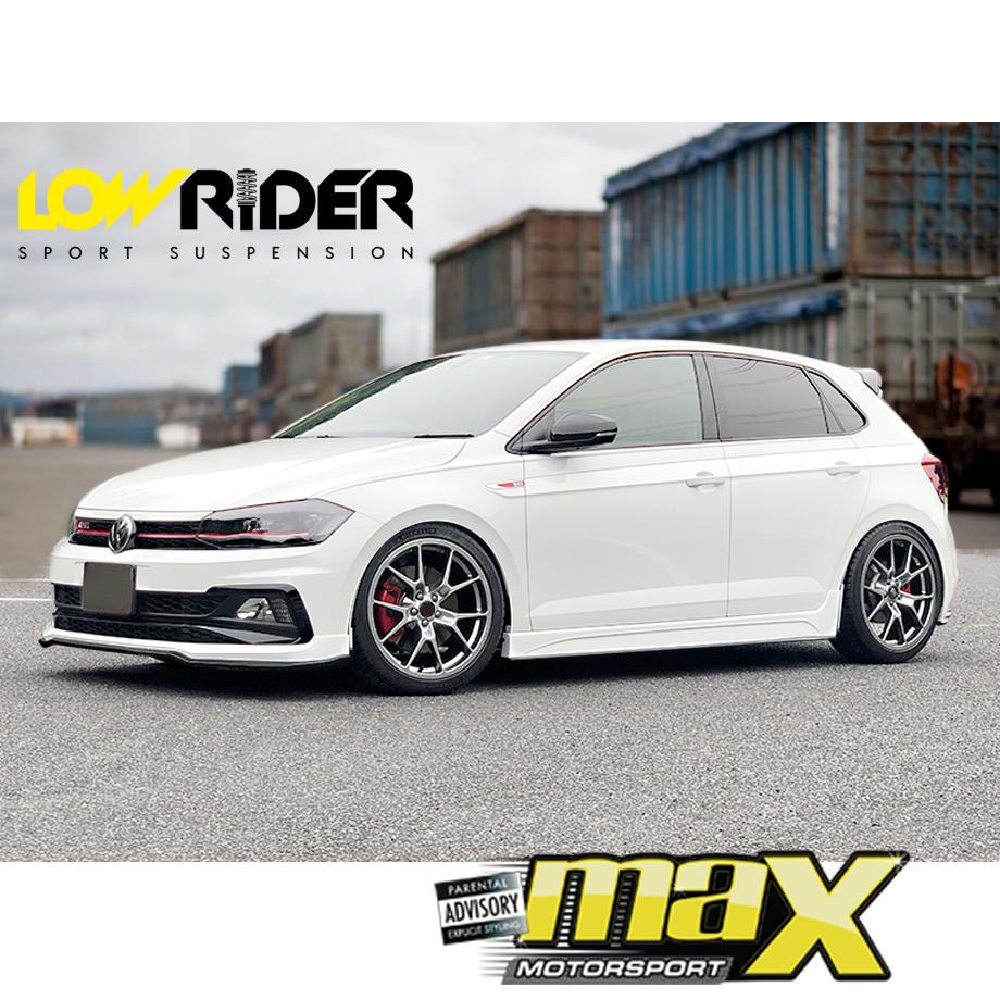 Lowrider Coilover Kit (Height Adjustable) - VW Polo 8(AW) (18-On) Lowrider Sport Suspension