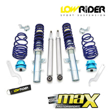 Load image into Gallery viewer, Lowrider Coilover Kit (Height Adjustable) - VW Polo Vivo (09-17) Lowrider Sport Suspension
