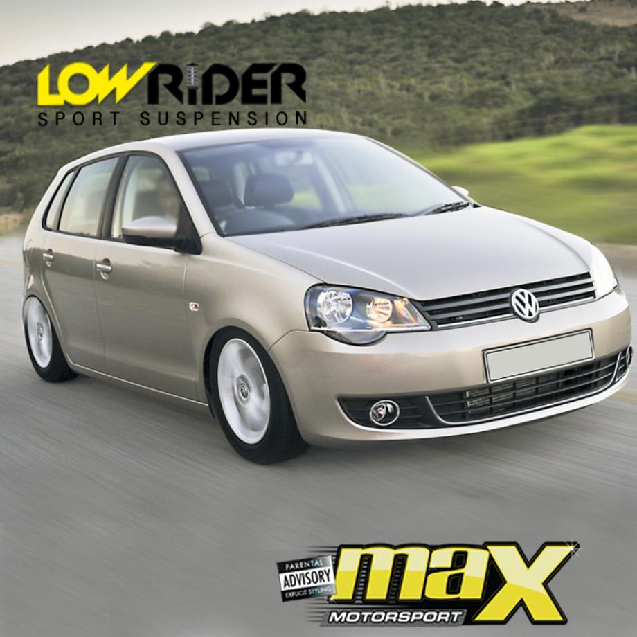 Lowrider Coilover Kit (Height Adjustable) - VW Polo Vivo (10-On) – Max ...
