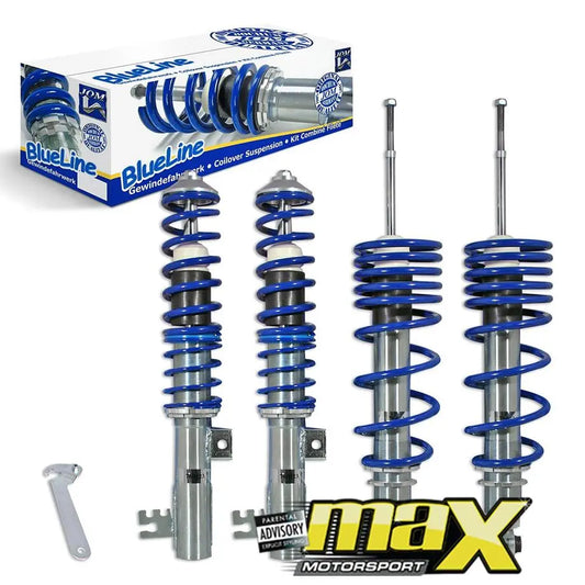 Lowrider Coilover Kit (Height Adjustable) - BMW E30 JOM Blue Line Coilover