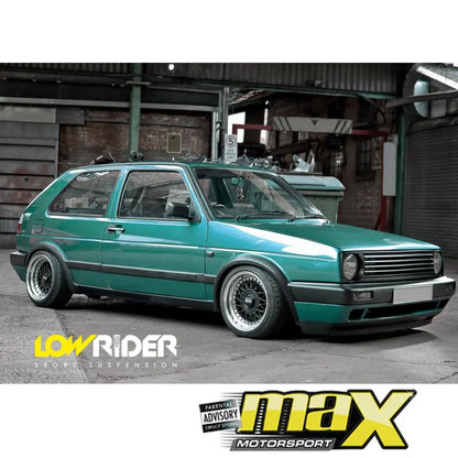 Lowrider Coilover Kit (Height Adjustable) - Toyota E12 Run-X Lowrider Sport Suspension