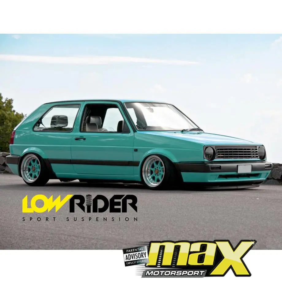Lowrider Coilover Kit (Height Adjustable) - Toyota E12 Run-X Lowrider Sport Suspension