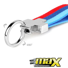 Load image into Gallery viewer, M-Stripe Key Ring maxmotorsports

