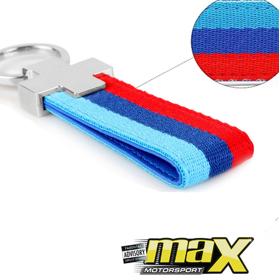 M-Stripe Key Ring maxmotorsports