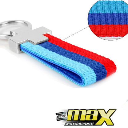 M-Stripe Key Ring maxmotorsports