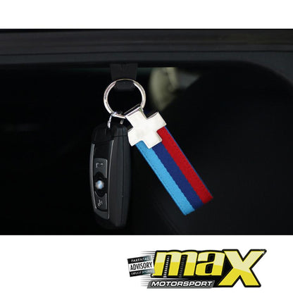 M-Stripe Key Ring maxmotorsports