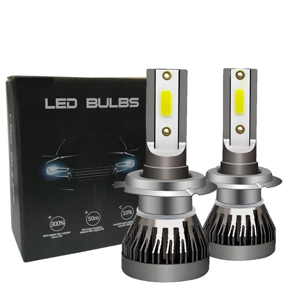 M6 Compact Mini LED Bulb Kit - H7 Max Motorsport