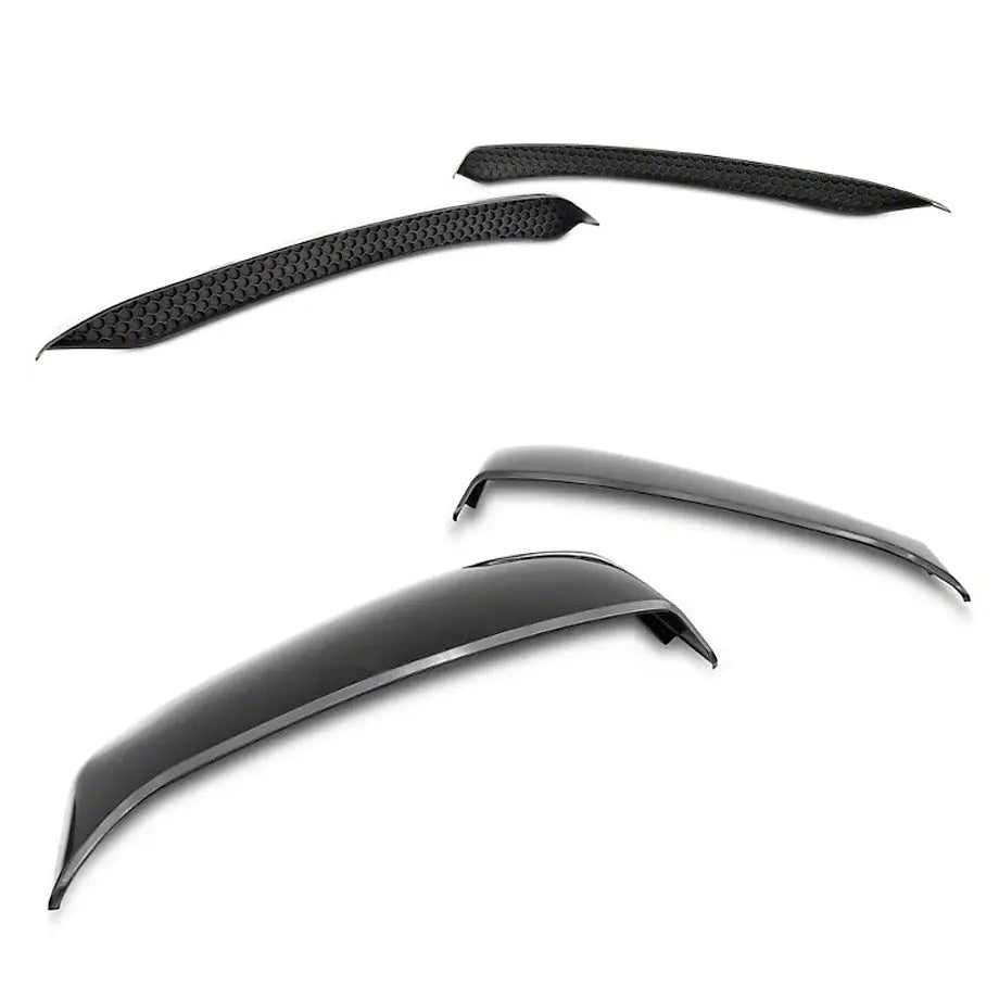 MP Concepts - Mustang (15-On) GT350 Style Rear Fender Vents (4-Piece) MP Concepts