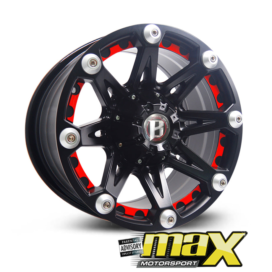 16 Inch Mag Wheel - MX808 Bakkie Wheel (6x139.7 PCD)