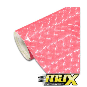 Matte Vinyl Wrap With 3D Effect (Pink) maxmotorsports