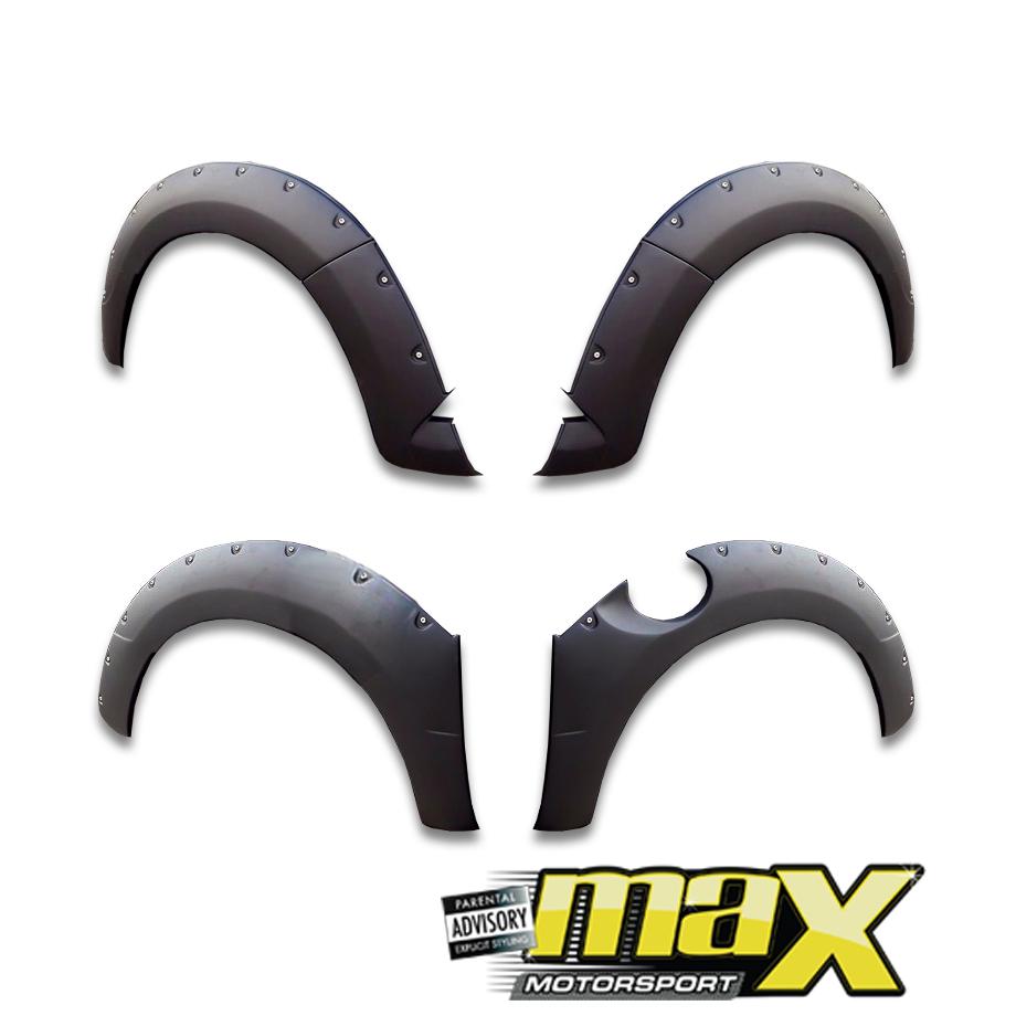 Mazda BT-50 (12-On) Plastic Side Wheel Arch (Studded Rough) maxmotorsports