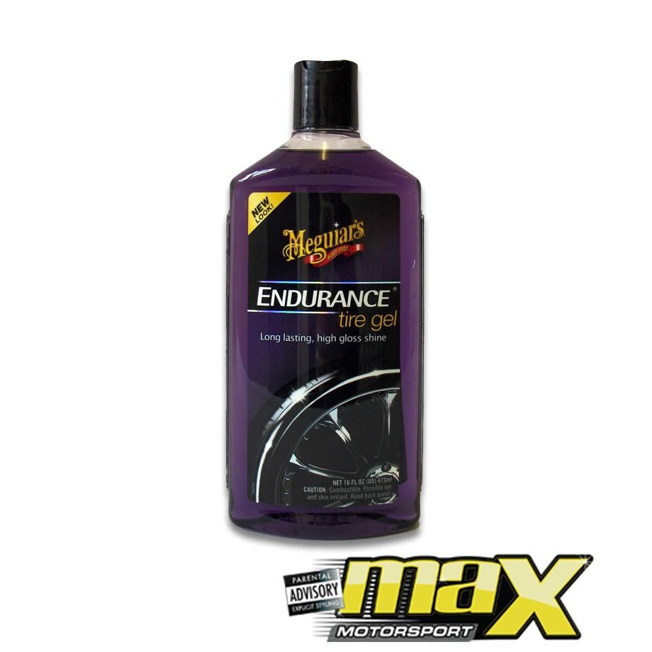 Meguiar's Endurance Tire Gel, Rich Purple Liquid, Glossy Shine - Tire Care,  16 Oz