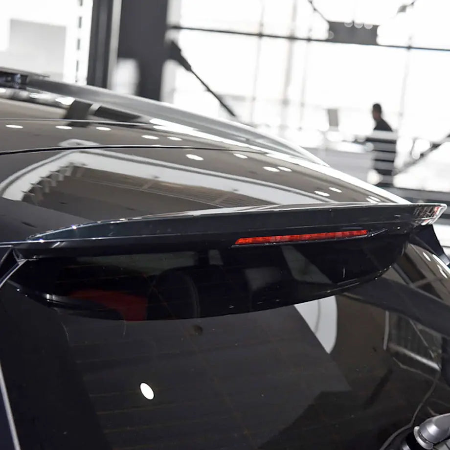 Merc H247 GLA (20-On) Gloss Black Plastic Roof Spoiler Extension Max Motorsport