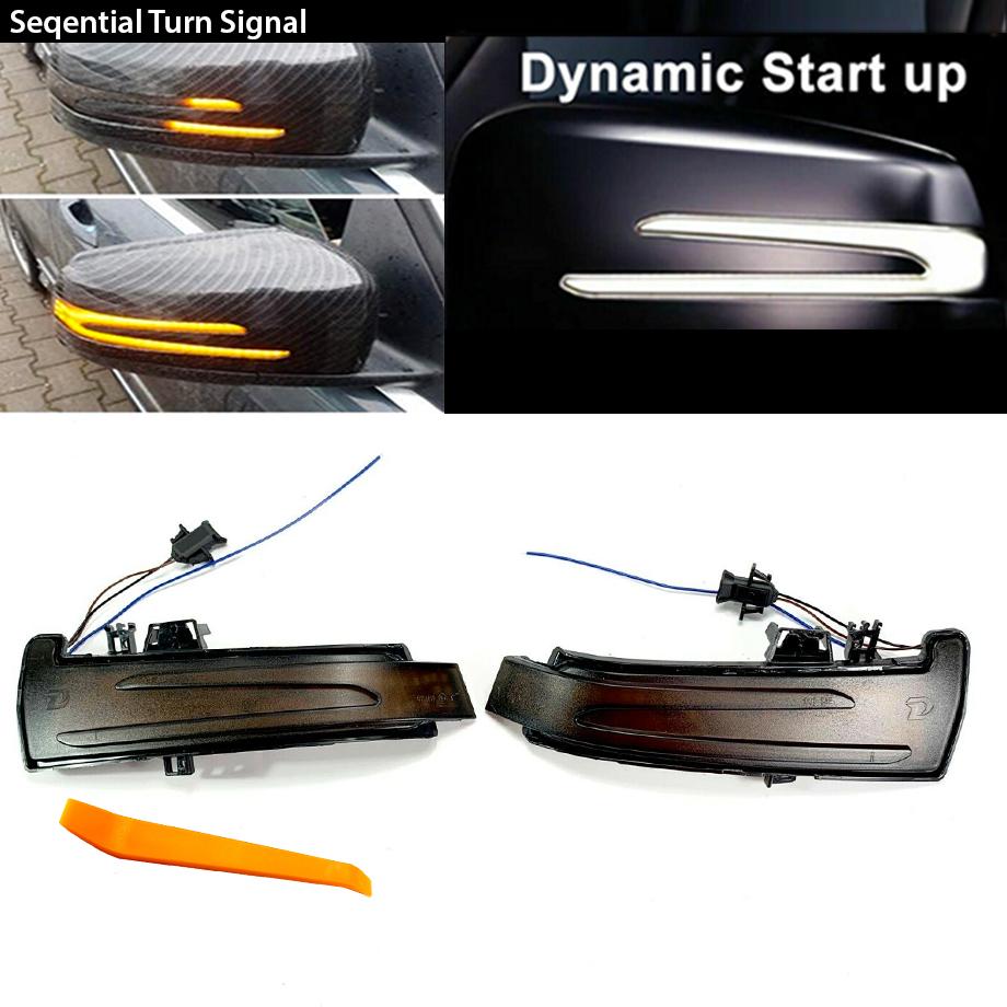 Merc W204 (08-14) Side Mirror LED Sequential Indicator Light maxmotorsports