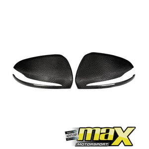 Merc W205 Carbon Fibre Mirror Covers maxmotorsports