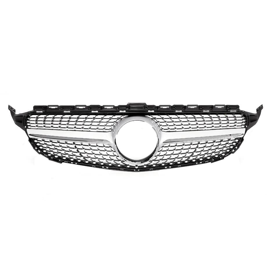 Merc W205 Diamond Style Upgrade Grille (14-18) maxmotorsports